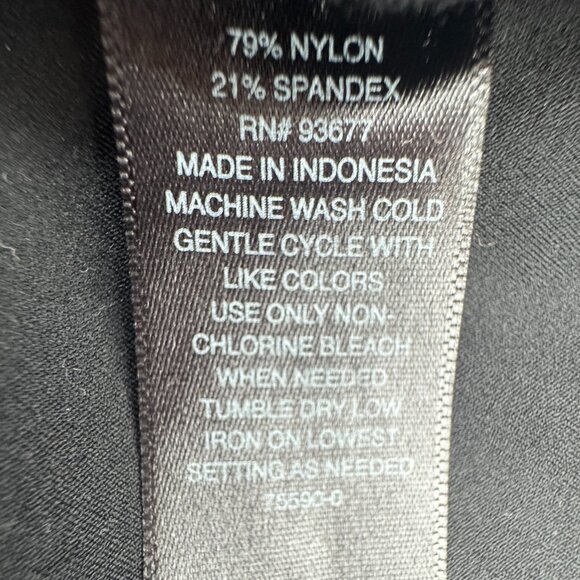 NWT Worthington Women's Black Long Sleeve Pullover Top Size Medium - Picture 6 of 9